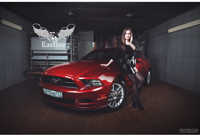 Ford Mustang – пошив эксклюзивных ковриков из немецкой экокожи